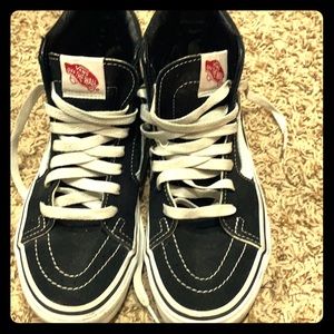 Vans high top sneakers